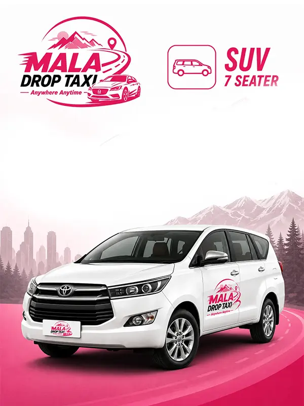 SUV 7 Seater cab